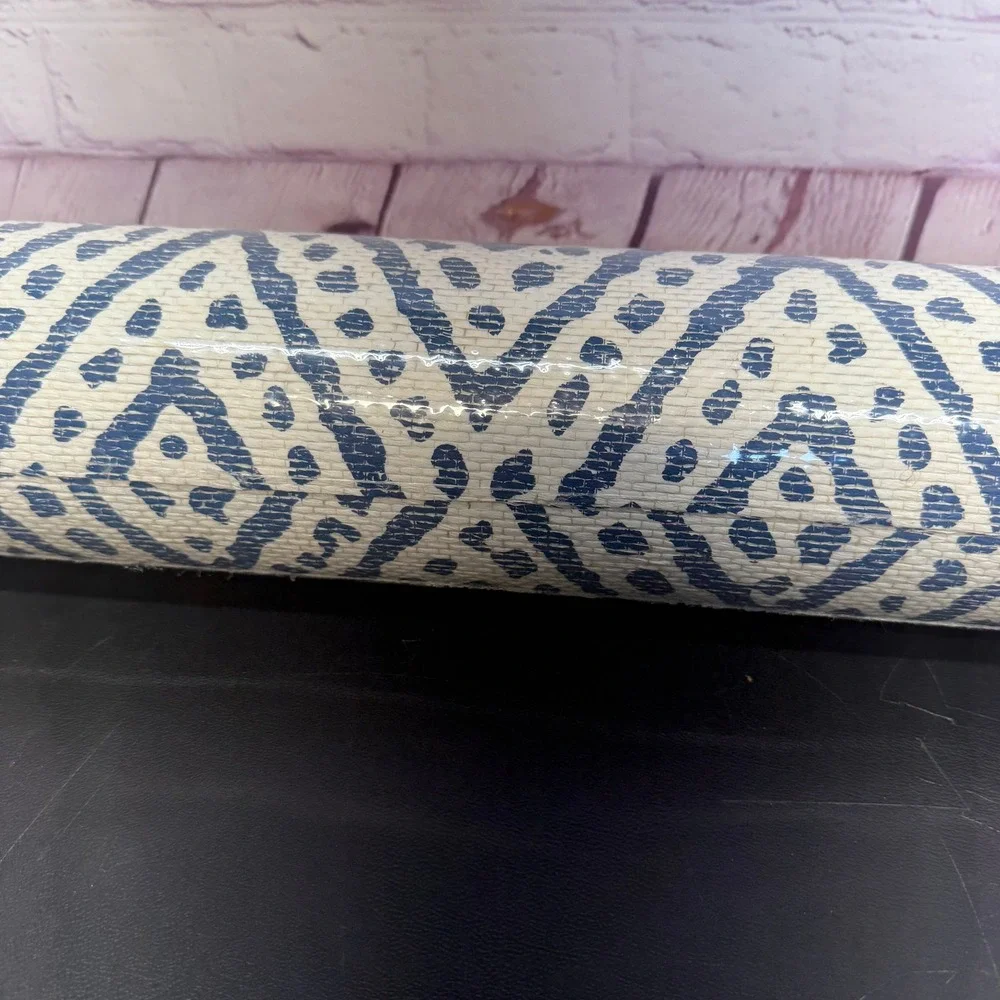 Anna French AT78766 Vero Navy Geometric Wallpaper Double Roll 72 SQ FT